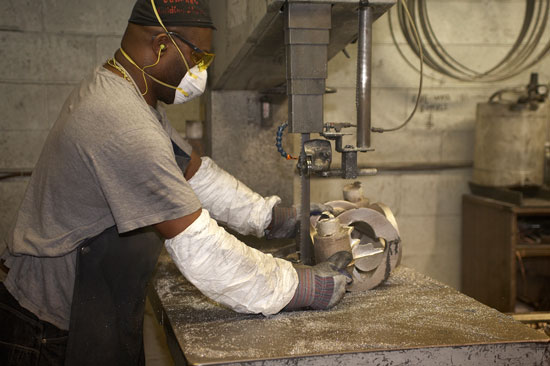 Band Saw - Gating System Removal