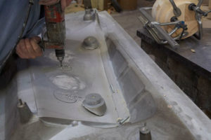 Refurbishing of 44in Blade Tooling