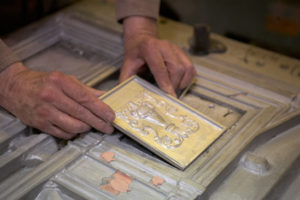 Setting up of Aluminum Insert